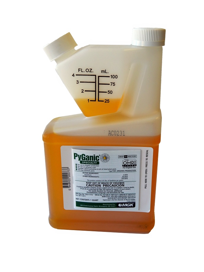 Pyganic 5% Pyrethrum 32oz Bottle - 6 per case - Insecticides